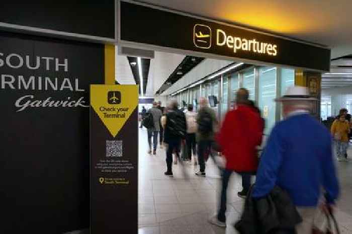 Gatwick Airport terminal evacuated and police cordon in place after 'prohibited item' in luggage causes significant disruption