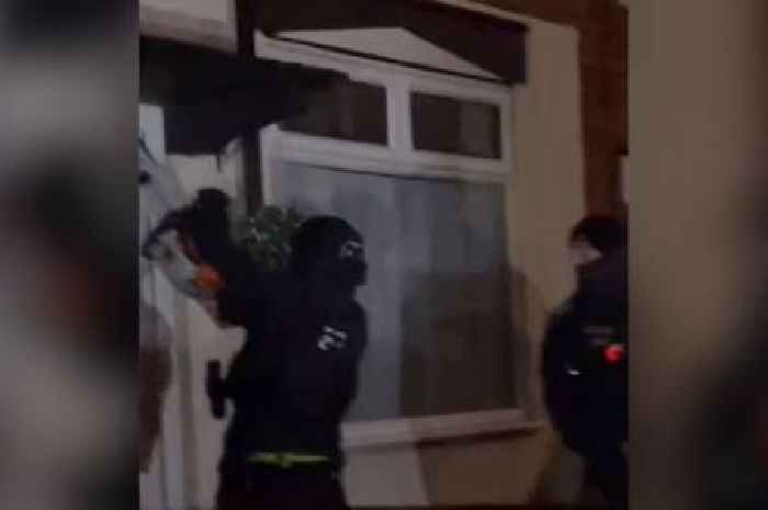 Police find £15k and heroin in eight North Staffordshire raids