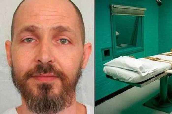 Death Row killer spews vile last words with obscene gesture as he's executed by nitrogen gas