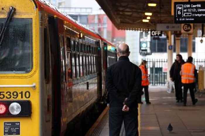 Two Welsh railway lines to shut all weekend because of Storm Bert