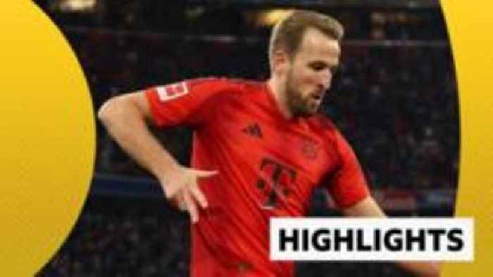 Kane scores hat-trick to break Bundesliga record