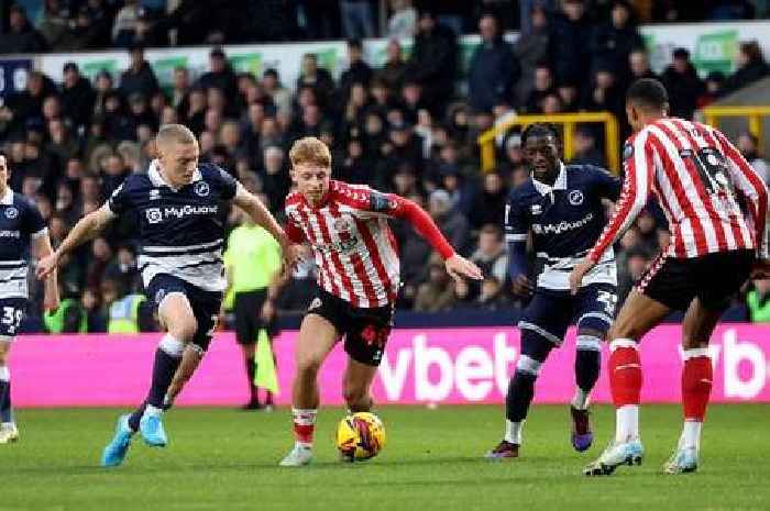 BREAKING Millwall vs Sunderland suspended in medical emergency as players led off pitch