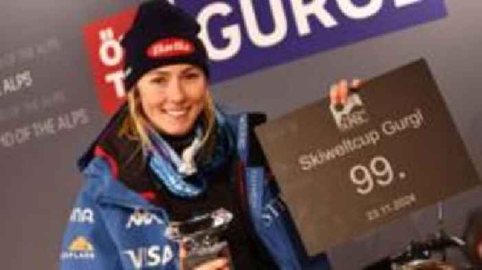 Shiffrin extends World Cup record with 99th win