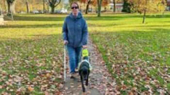 'Guide dog from Japan gave back my independence'