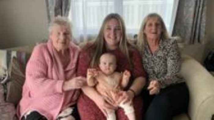 Doctor treats four generations of same family