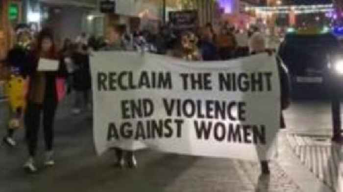 Women-led march held to 'reclaim the night'