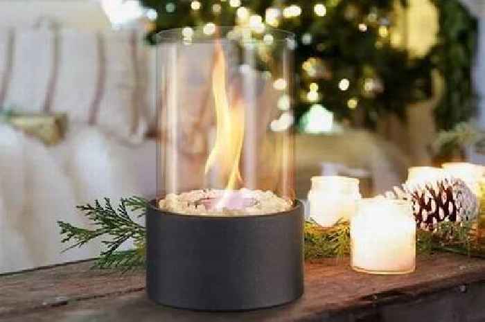 Debenhams slashes price of freestanding indoor 'fireplace' just in time for Christmas