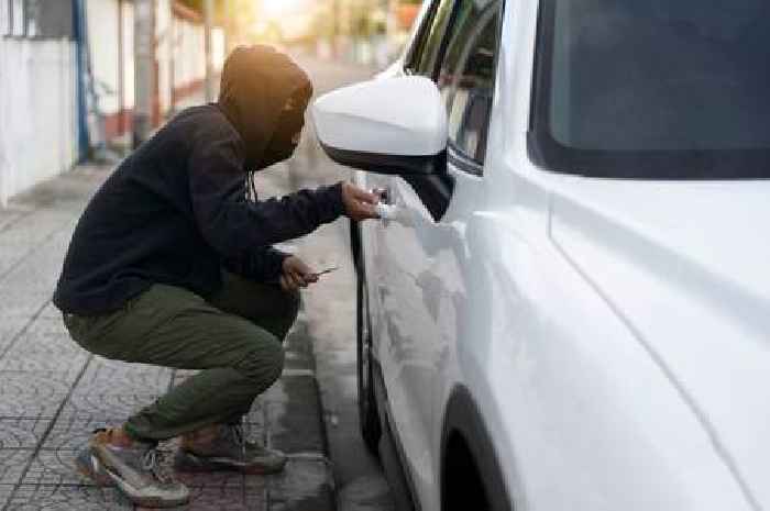 Places where you're most likely to have your car stolen