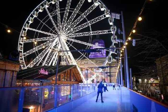 Big wheel at Nottingham Winter Wonderland closes due to high winds from Storm Bert