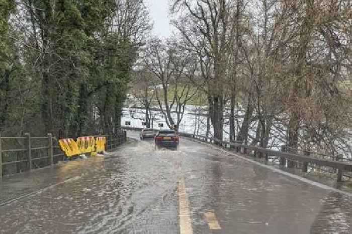 1,773 lose power and North Staffordshire roads under water as Storm Bert strikes