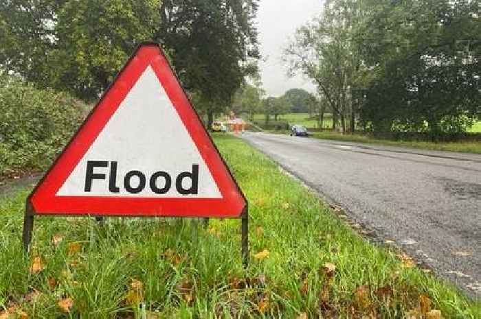 A53 falls victim to Storm Bert as another North Staffordshire road closes