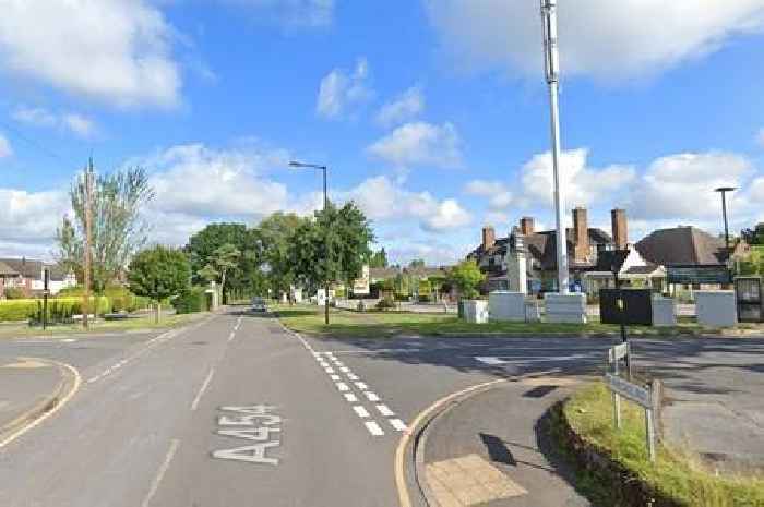 Sutton Coldfield road closed as emergency services at multiple vehicle crash