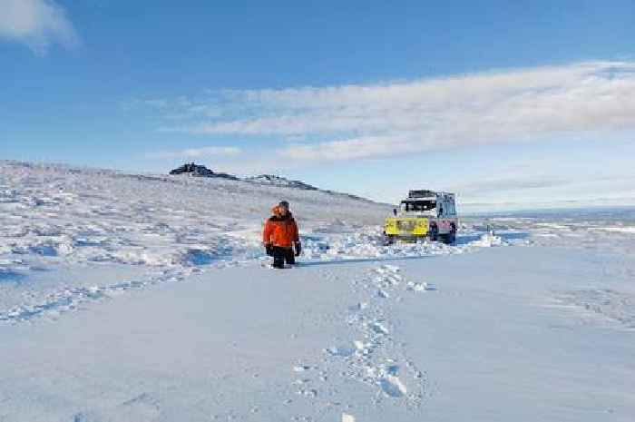 Dartmoor rescue as camper lost in severe blizzard