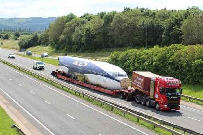 Drivers warned as aircraft fuselage to be escorted by police on major A-roads