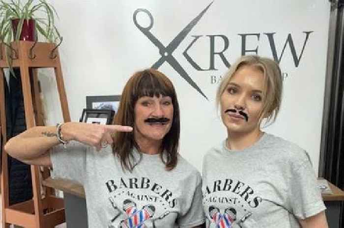 'Why should men have all the fun in Movember' says all female barber shop