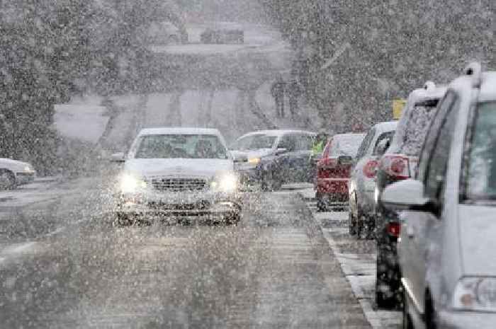 Motoring expert shares ways to drive safely when it's icy as temperatures drop