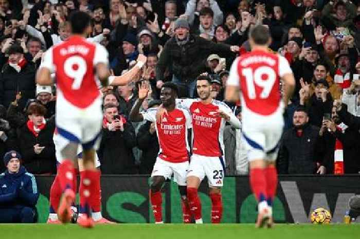 Arsenal next five fixtures compared to Liverpool and Man City after   return to top form