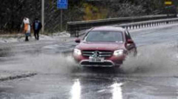 Man dies after tree falls on car as Storm Bert sweeps UK