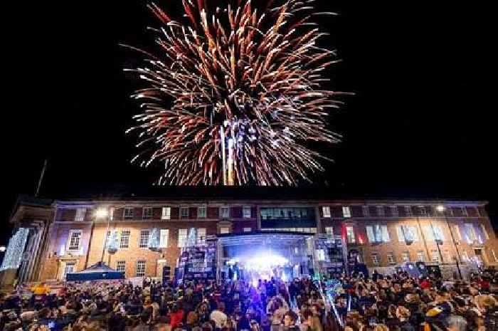 Full line up for Derby's Christmas lights switch-on has been announced