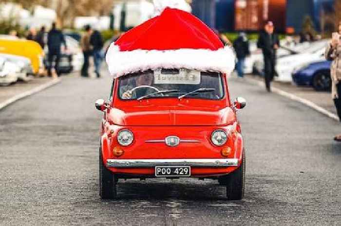 'Festive Fiat' hits the road to raise money for children’s hospice