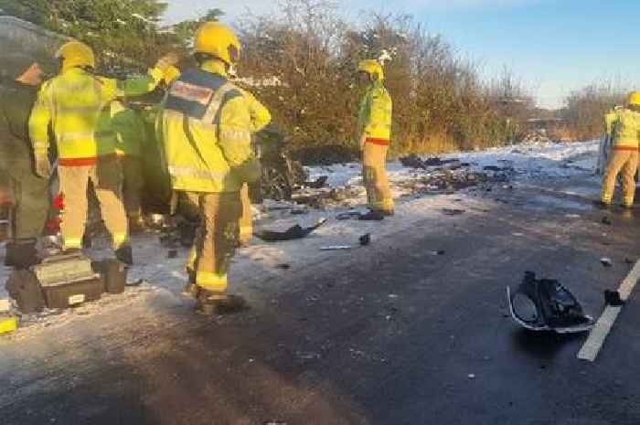 Police appeal as man and woman suffer 'serious injuries' in head-on smash