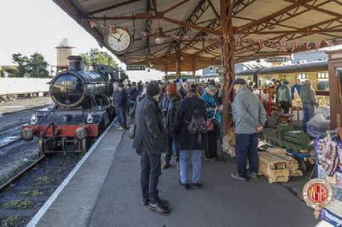 Special festive steam train service takes you to glorious Christmas Market