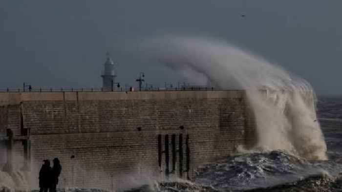 Floods sweep through parts of England and Wales in wake of Storm Bert 