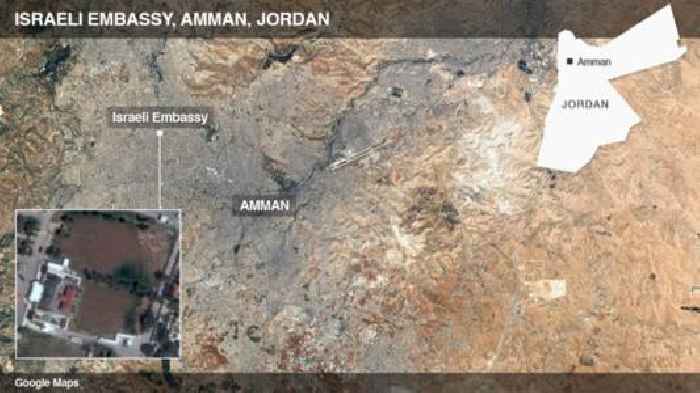 Gunman shot dead in shooting near Israeli Embassy in Jordan