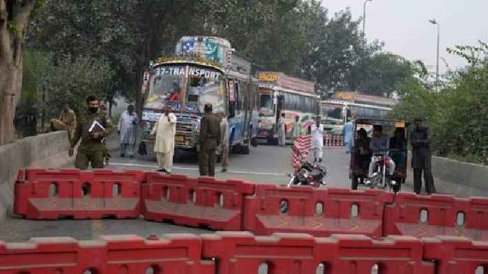 Pakistan partially stops mobile and internet services ahead of pro-Khan protest