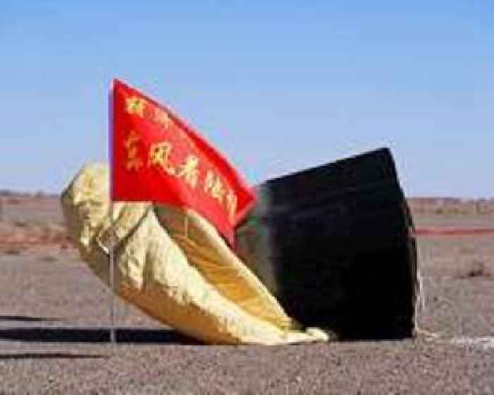 China inflatable space capsule aces orbital test