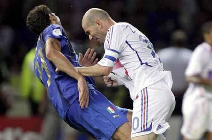 Zinedine Zidane gets offer from Marco Materazzi two decades after World Cup headbutt