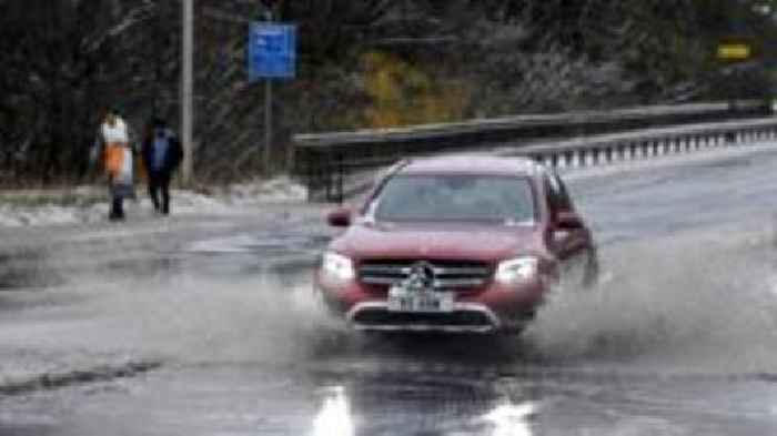 High winds in Scotland as Storm Bert enters third day