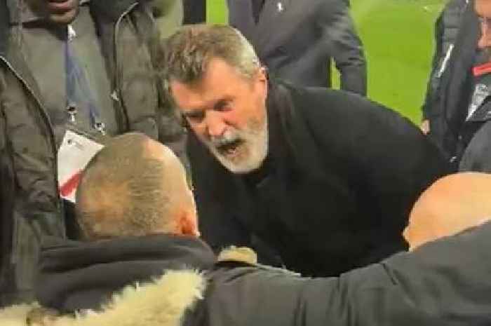 Roy Keane challenges football fan to 'wait for me in the car park' in angry confrontation