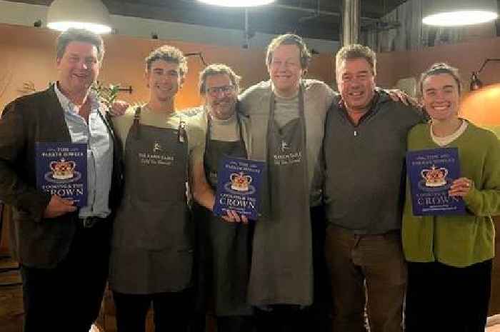 Queen's son cooks dinners at Darts Farm