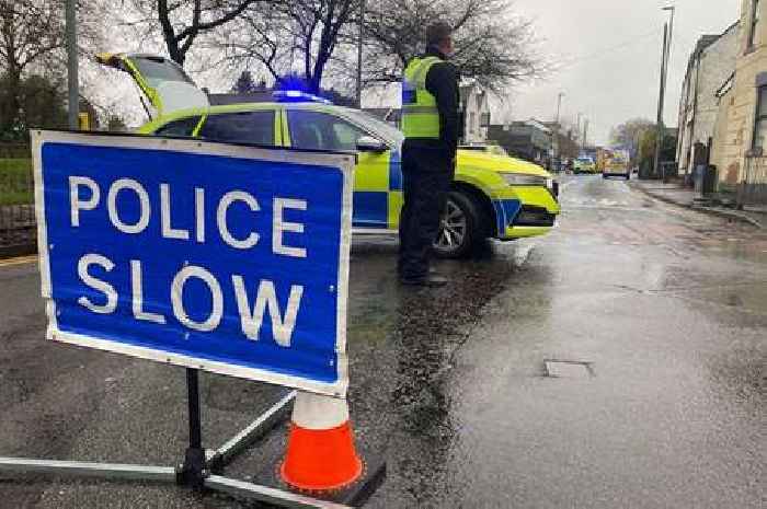 Man suffers 'potentially serious injuries' in Stoke-on-Trent smash