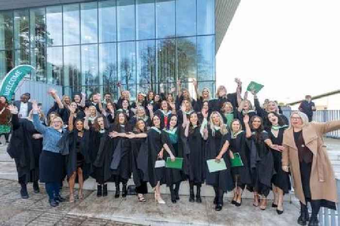 Fresh crop of Stirling Uni nurses graduate as NHS Forth Valley recruit over half