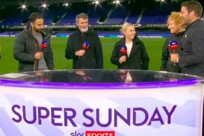 Pundits clash over Ed Sheeran 'gatecrashing' Ruben Amorim's first Man Utd post-match interview