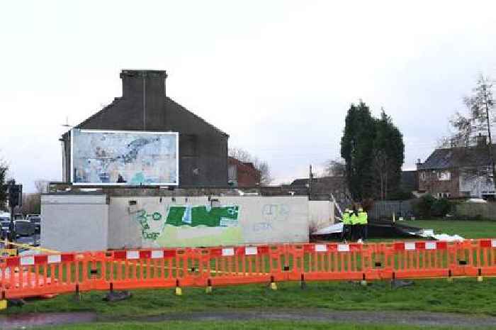 Storm Bert blows roof off former Lanarkshire pub during 70mph gales