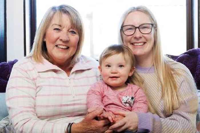 Three generations of same Scots family all receive life saving blood transfusion