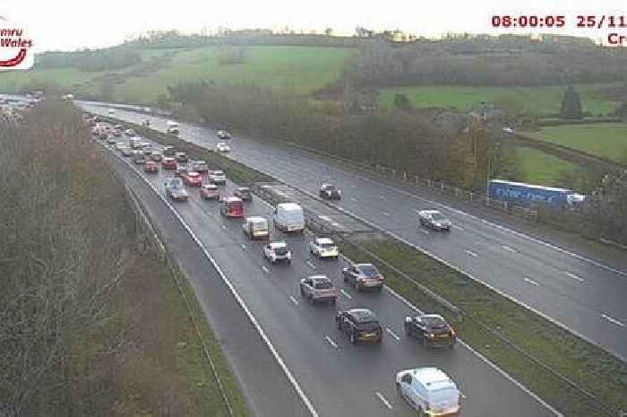 Rush hour crash causes long delays on M4 - live updates