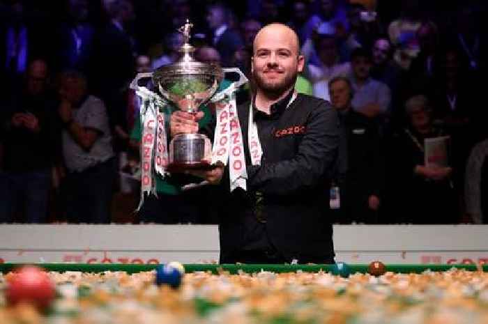 Luca Brecel receives message from snooker icon ahead of clash with Welsh potter Jak Jones