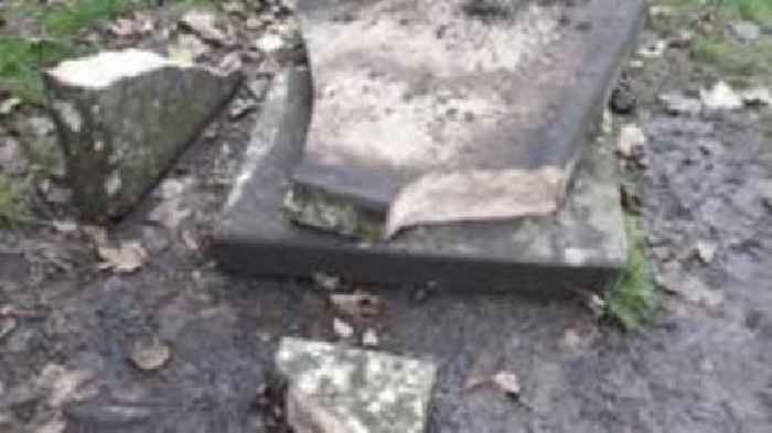 'Fury' over Scrooge's gravestone being smashed