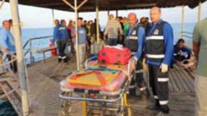 Irish person on board capsized Red Sea boat