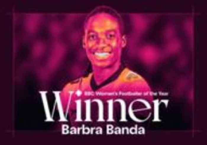 Banda named BBC Women's Footballer of the Year 2024