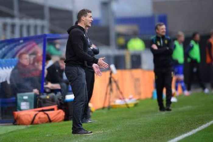 Matt Taylor 'disappointed' after Bristol Rovers fail to record shot on target in Blackpool loss