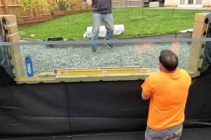 Frightening moment pond expert 'almost beheaded like scene from The Omen'