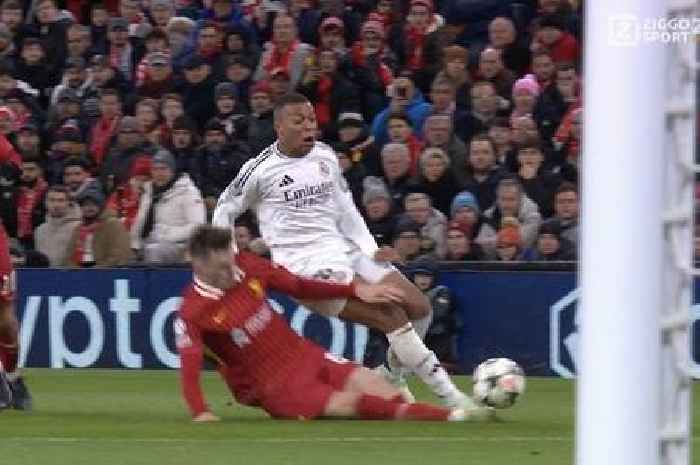 Liverpool fans want a 'lifetime contract' for Conor Bradley after crunching Mbappe tackle