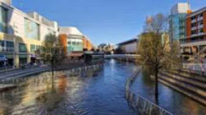 Flood barriers and pumps prepped for more rain