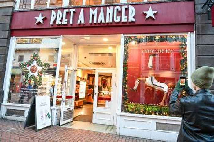 Pret reveals crazy Birmingham cafe window that's good enough to eat