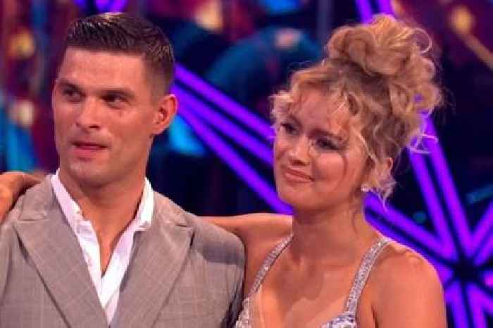 BBC Strictly's Aljaz Skorjanec 'exposes' tribute to daughter in routine with hidden message